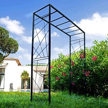 Armoire de jardin résine gris 1,78 m² + kit ancrage jardin - Ciel
