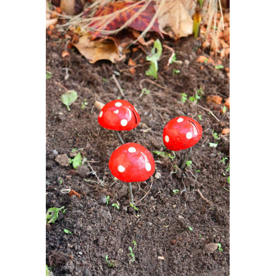 champignon décoratif d'extérieur pour jardin