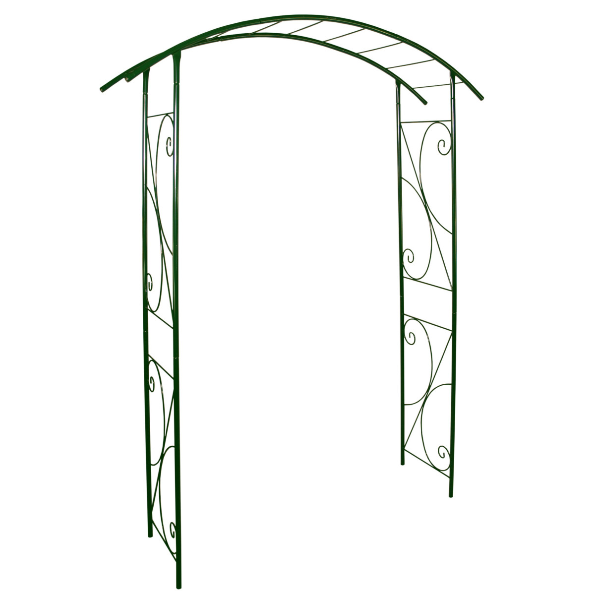 Arche de jardin linéale en acier par LOUIS MOULIN 