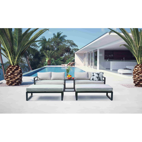 Salon de jardin pour 8 personnes