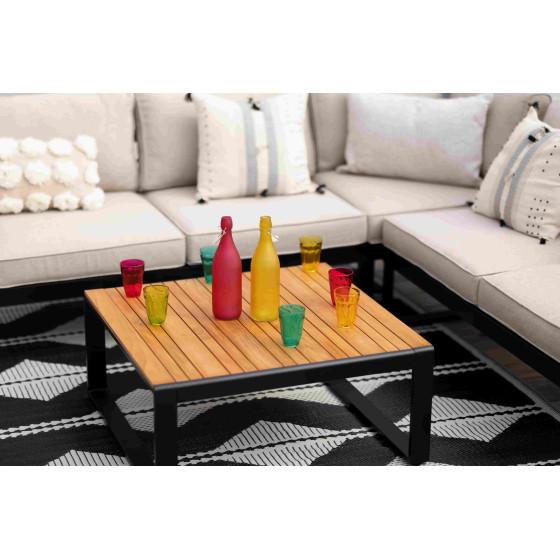 Ensemble salon de jardin en teck