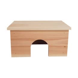 Maison pour rongeur en bois français