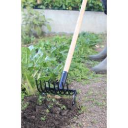 Binette et fourchette combinées – Outils de jardin durables