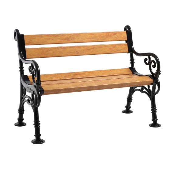 Banc de jardin 2 places en résine