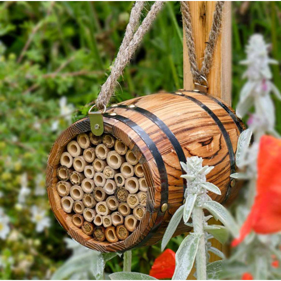 nichoir à abeilles en bois FSC