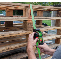 Sangle arrimage automatique à cliquet