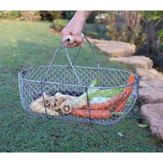 Panier pour jardin fabrication française