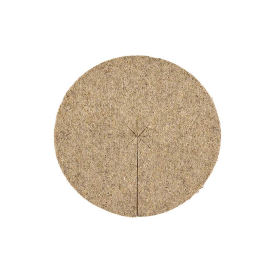 Disque de paillage chanvre 30 cm