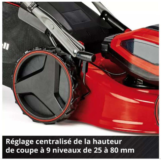 Tondeuse einhell avec hauteur de coupe réglable