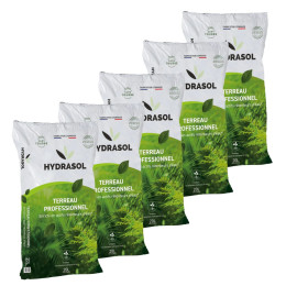 Terreau professionnel 5 sacs de 40 L