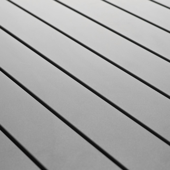 table aluminium gris anthracite