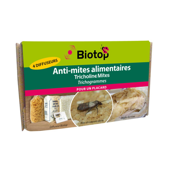 Trichogrammes anti mites alimentaires