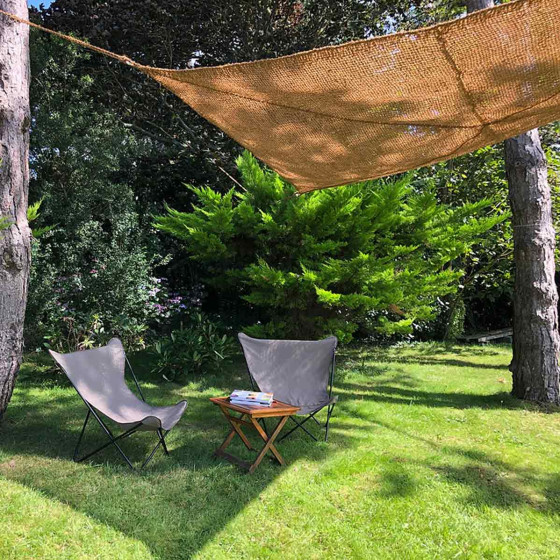 toile d'ombrage fibre de coco