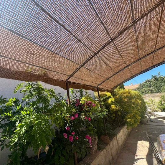voile d'ombrage fibre de coco