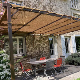 voile d'ombrage pour tonnelle