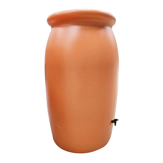 Recuperateur eau de pluie jarre 2000 litres terre cuite