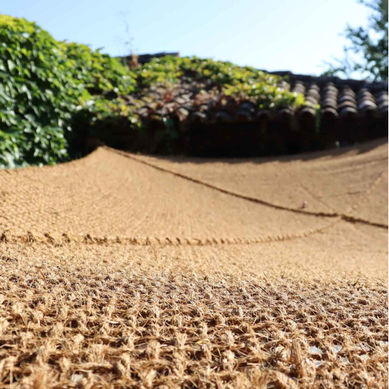 Voile en fibre de coco 100% naturelle