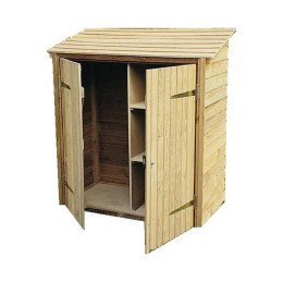 rangement des outils de jardin