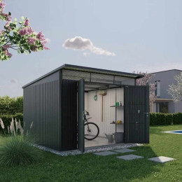Abri de jardin metal biohort avantgarde