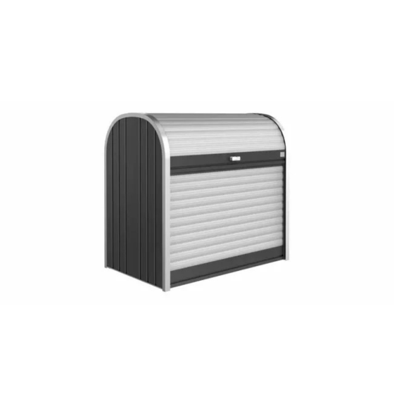 coffre en métal extérieur