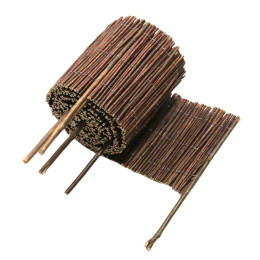 Bordure osier pour massif de fleur