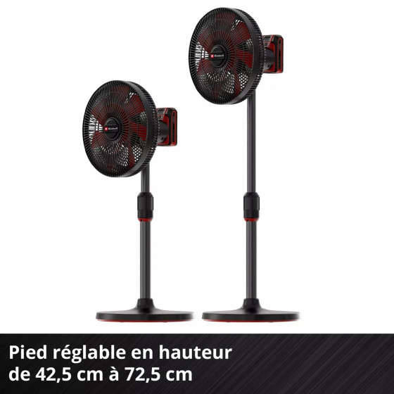 ventilateur sur pied telescopique marque allemande einhell