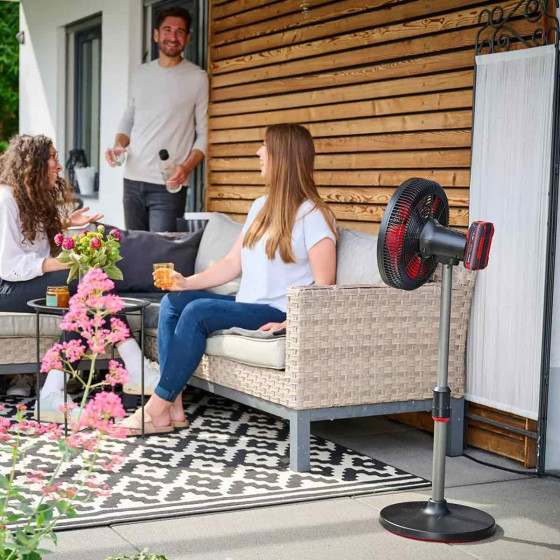 ventilateur sans fil sur pied Einhell