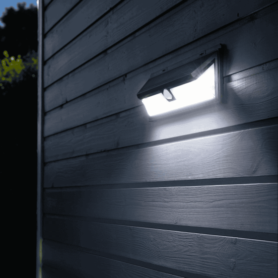 spot mural solaire d'exterieur