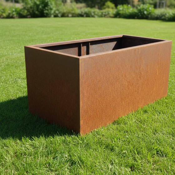 jardiniere corten haut de gamme