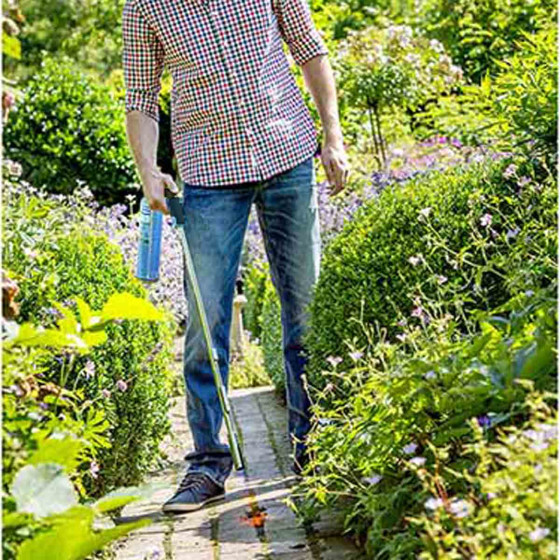 Desherbeur thermique gaz pour desherber mauvaises herbes