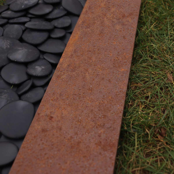 Bordure acier corten Made in France