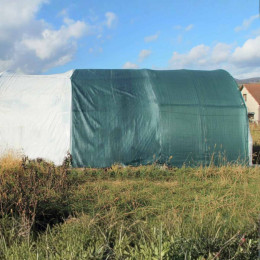 toile d'ombrage pour serre tunnel fabrication française