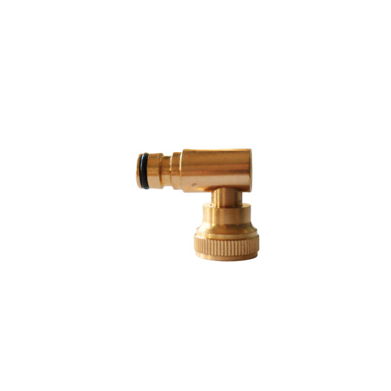 raccord rapide coude tuyau arrosage en laiton