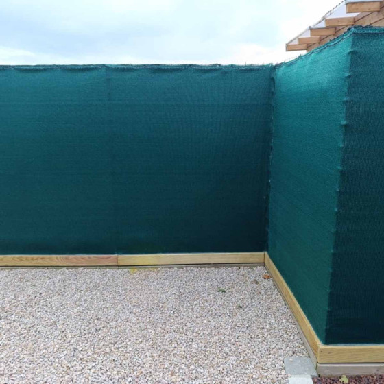 brise vue occultant vert