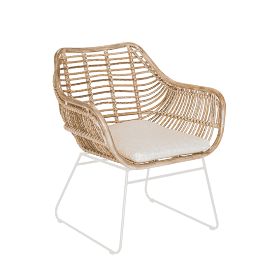fauteuil de jardin en résine