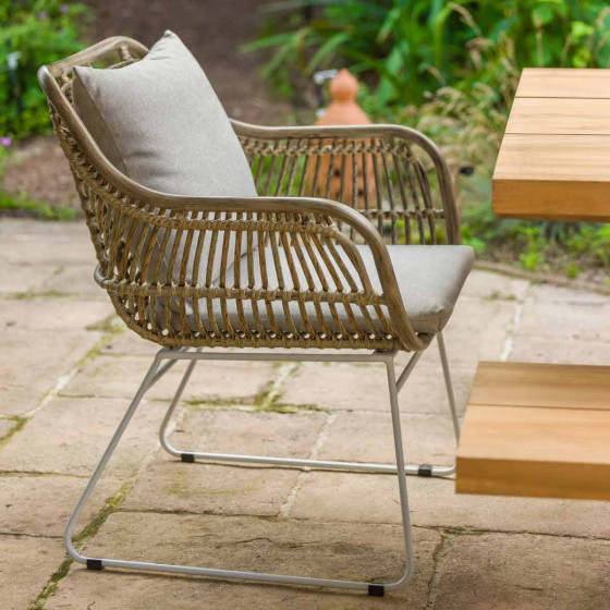 chaise de jardin en resine