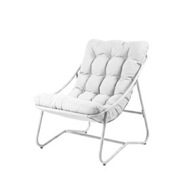 fauteuil de jardin rembourre pour relaxer sur terrasse