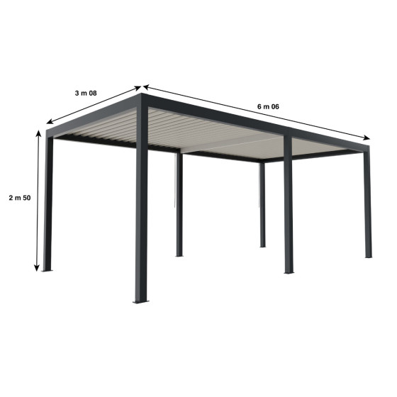 pergola aluminium bioclimatique