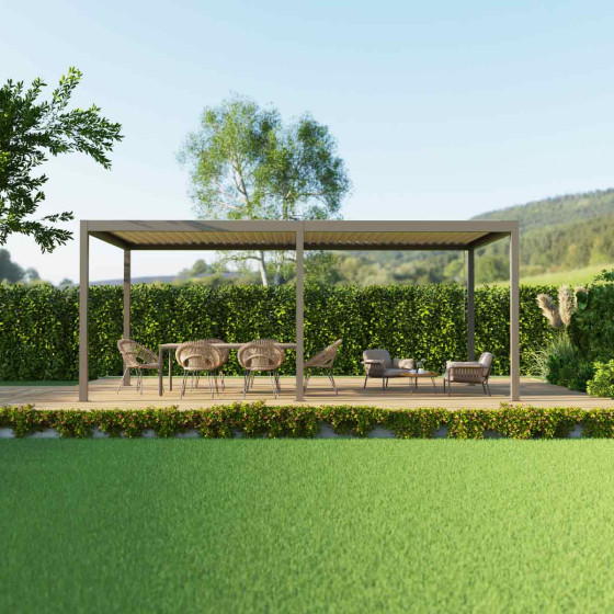pergola bioclimatique autoportante