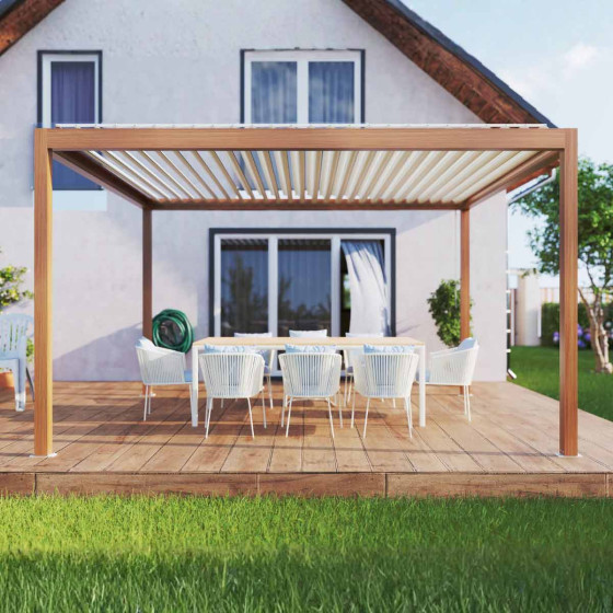 pergola aluminium bioclimatique