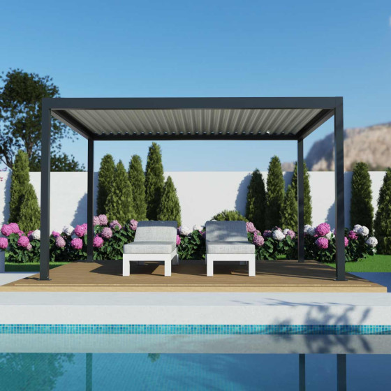 pergola bioclimatique motorisee fabrication française