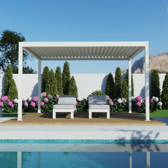 pergola autoportee bioclimatique made in France