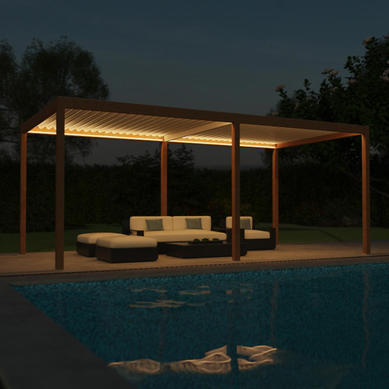 pergola bioclimatique aluminium