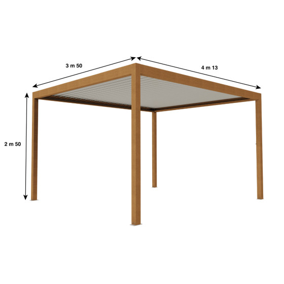 pergola bioclimatique lame orientable