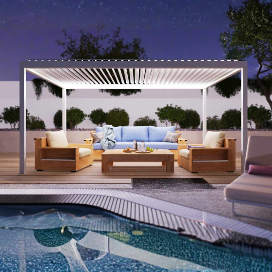 pergola aluminium bioclimatique