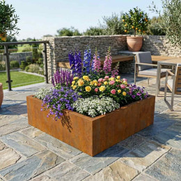 grand carre potager acier corten fabrication francaise