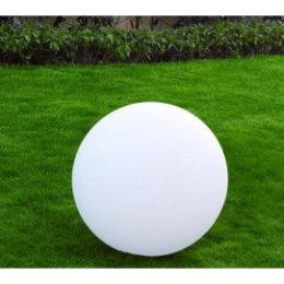 Boule lumineuse blanche extérieure