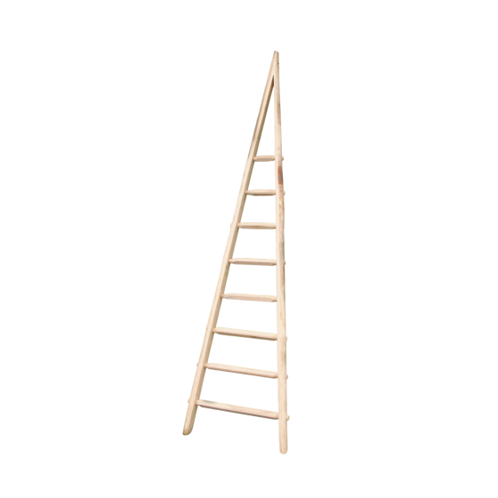 echelle en bois décorative 2,45 m