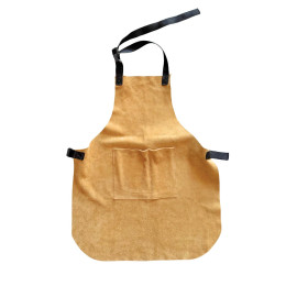 tablier de jardinage en cuir souple fabrication francaise