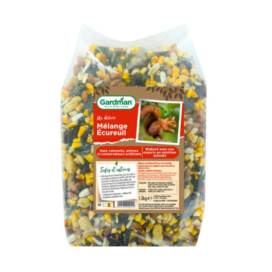 nourriture pour écureuil 1 kg